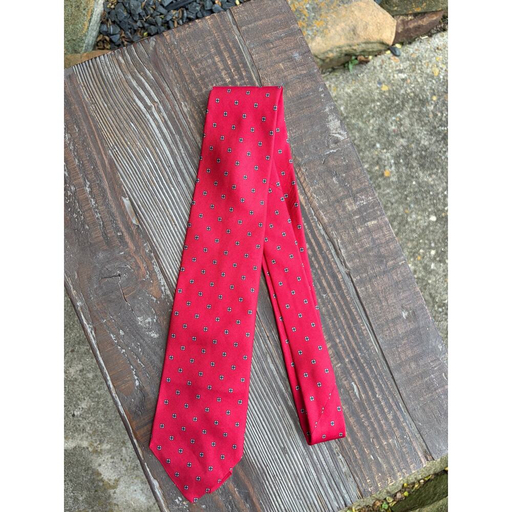 VTG Brook Brothers Silk Tie Red
